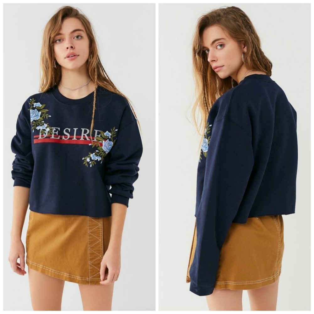 Urban Outfitters cropped crewneck